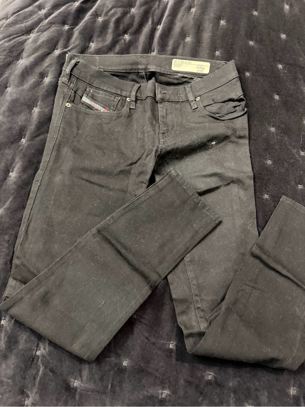 Diesel Slim Black women Jeans